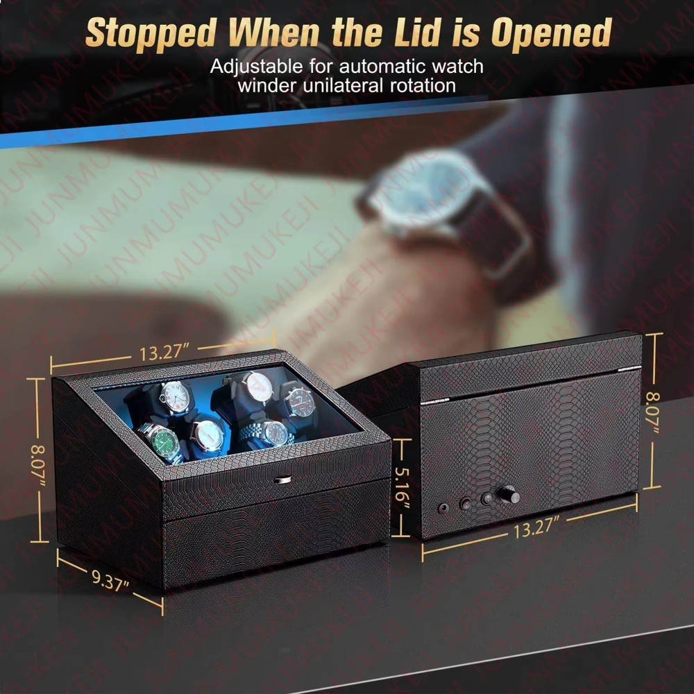 Watch Winders Box for Automatic Watches Box 6