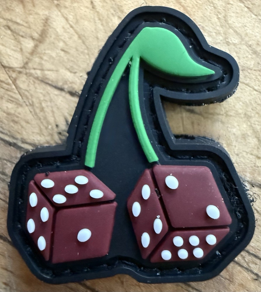 Low Rollers Club “Cherry Dice” Patch