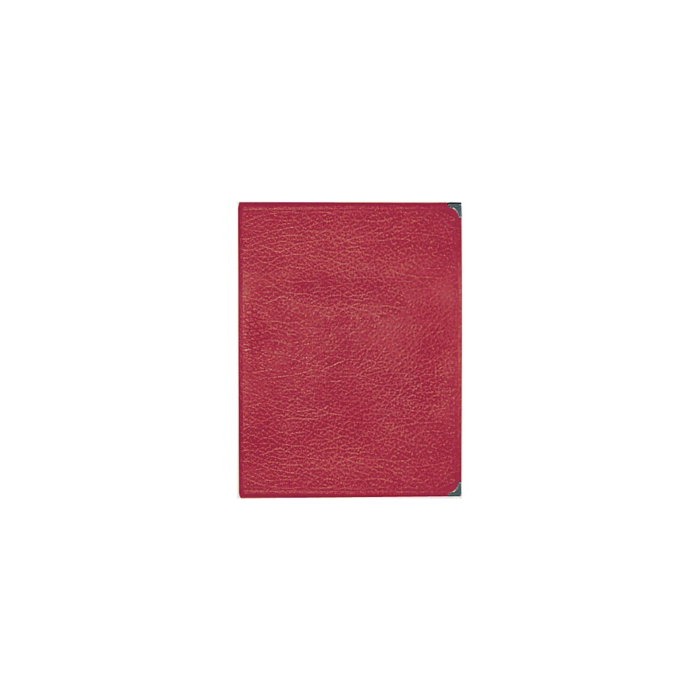 Deer River Deluxe Leatherette Choral Folio Red