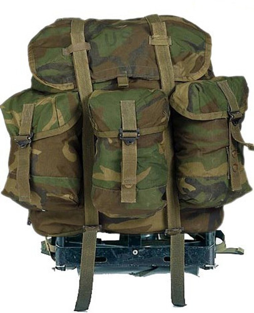 U.S. Armed Forces Medium Alice Pack w/Frame - Woodland
