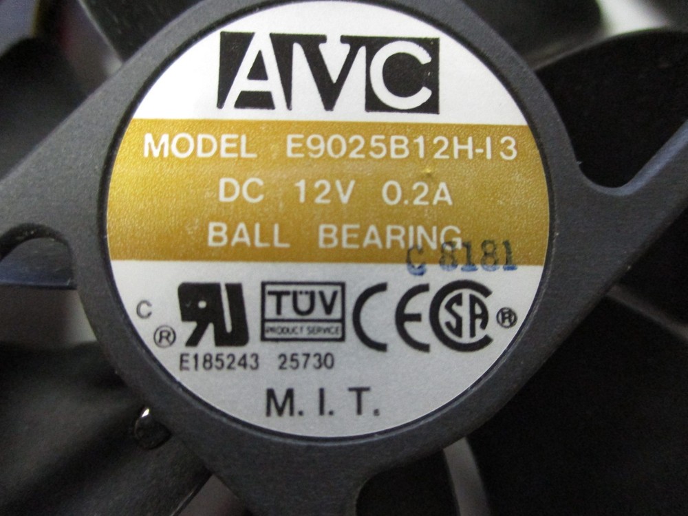 AVC E9025B12H-I3 DC - 12V Fan