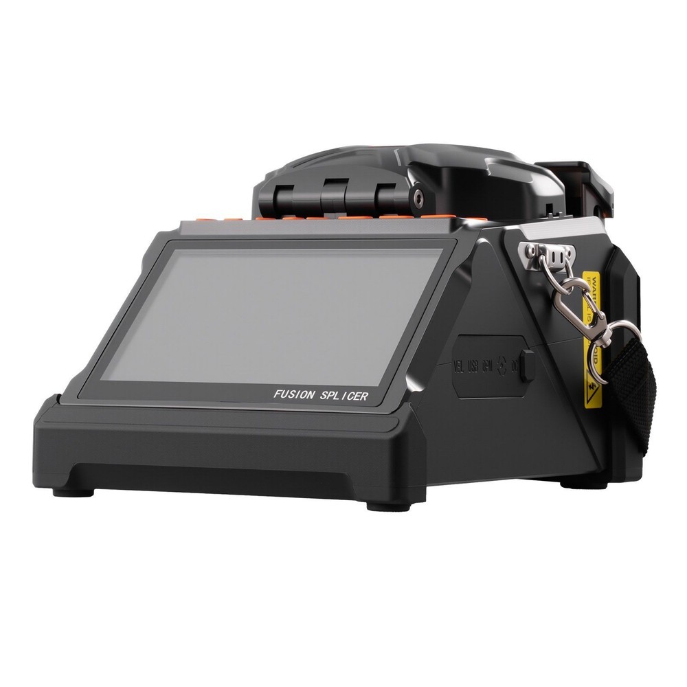 Fiber Splicer with Dual Axis Core Alignment 6 Motor 5 Inch LCD System