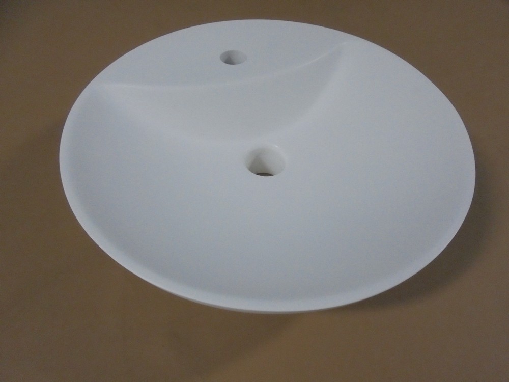 BASIX INTERNATIONAL ACRYLIC SOLID SURFACE MARINE SINK 17 ½” ROUND