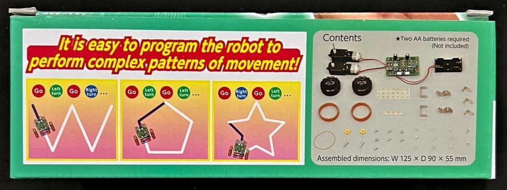 ARTEC - PUSH-BUTTON PROGRAMMABLE ROBOT (No PC Required) Easy to Program!