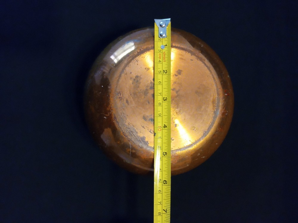 Copper Ware Unique Crafted Solid Copper Hand Hammered 5.5"x3.5"