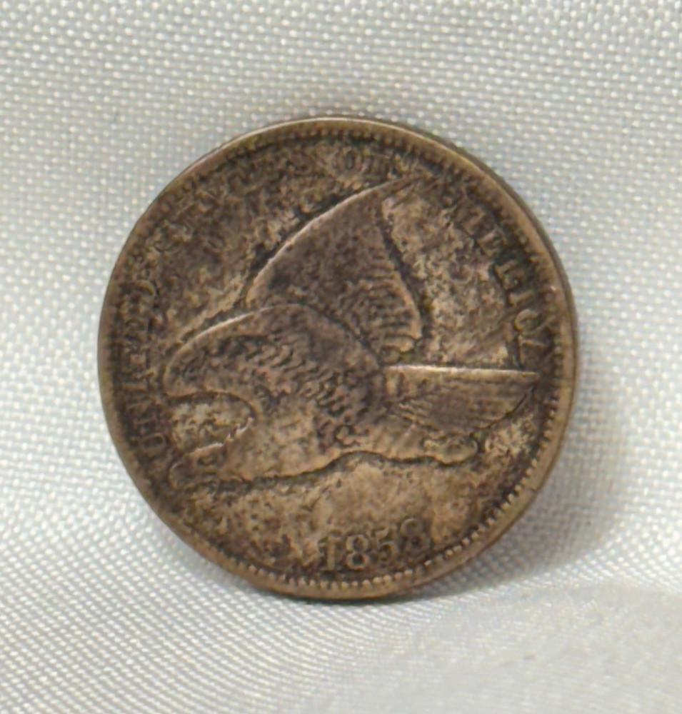 1858 Flying Eagle Cent