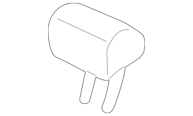 Genuine Honda Headrest Outer 82140-TP6-A12ZA