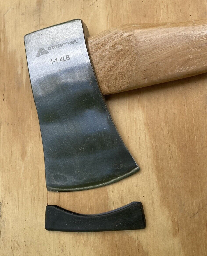 Ozark Trail 1.25lbs Wooden Handle Hatchet, Axe