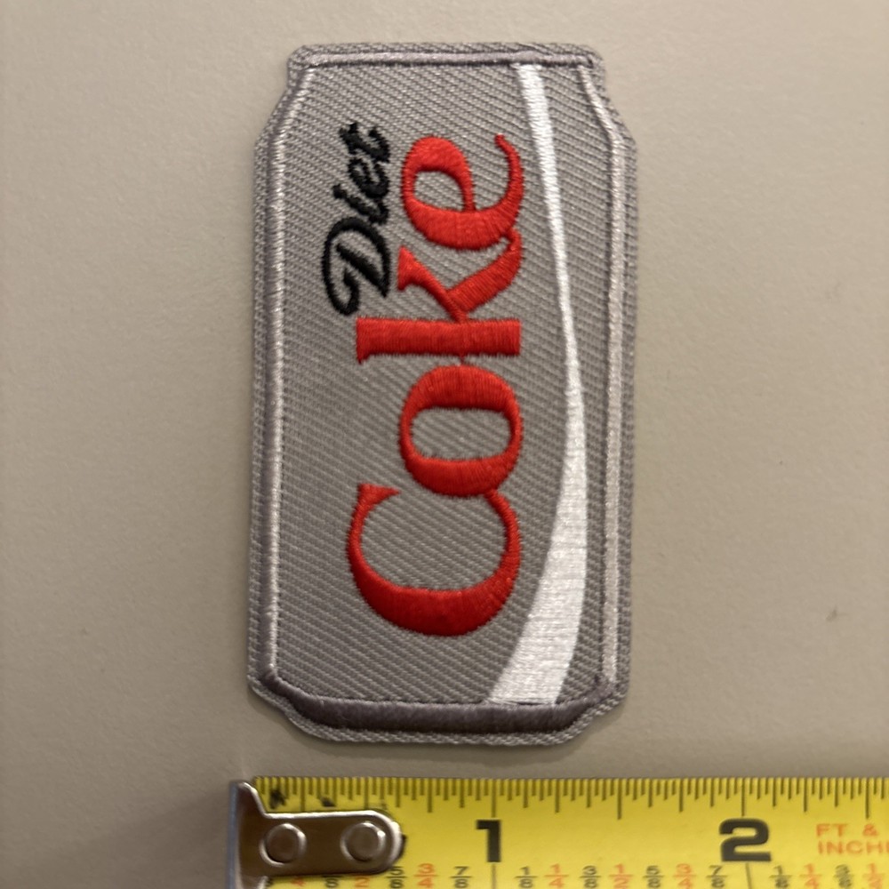 Diet Coke - Embroidered Iron on Patch