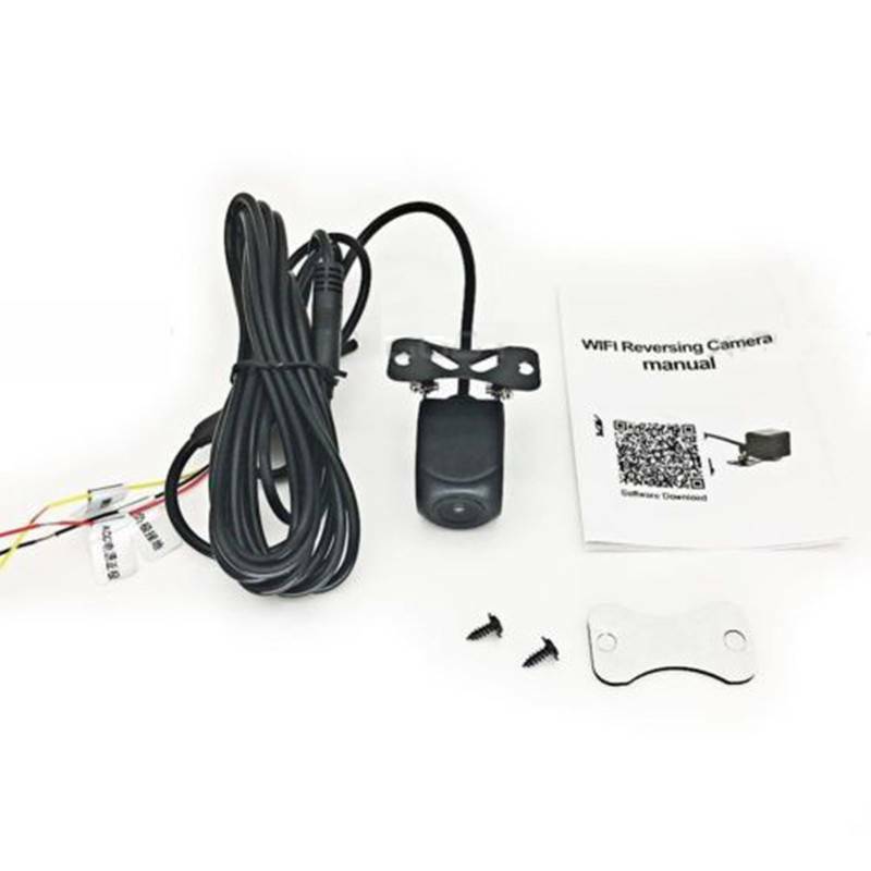 175°WiFi Wireless Car Rear View Cam Backup Reverse Camera For iPhone Android IOS