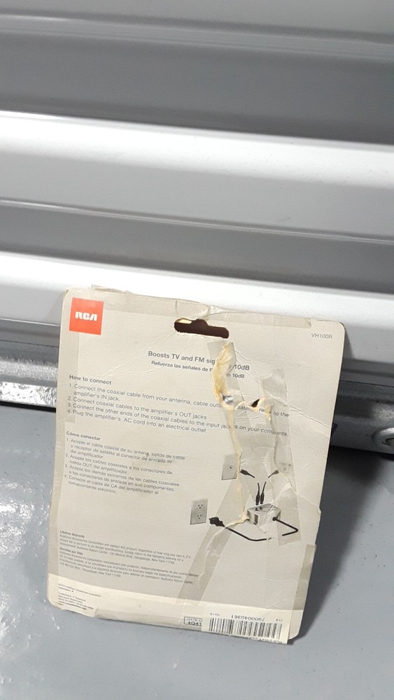 RCA 2 WAY SIGNAL AMPLIFIER VVIDEO