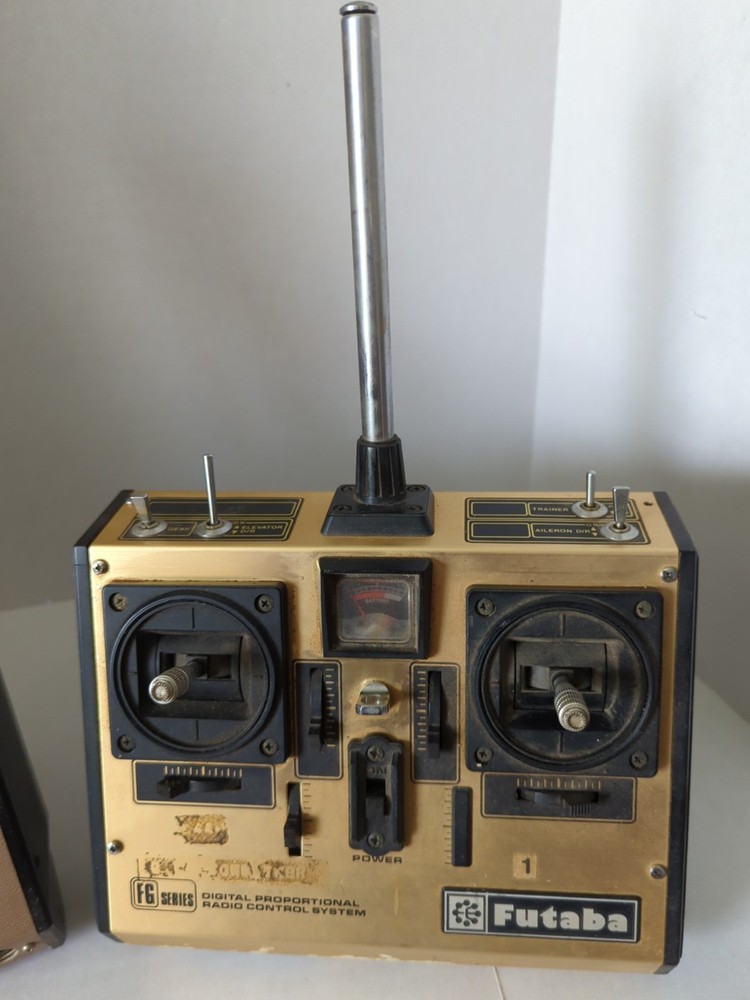 2 Futaba Transmitter Airplane Remote Control Systems Untested Parts Only