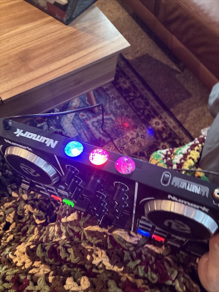 Numark Party Mix DJ Controller With Built-in Light Show