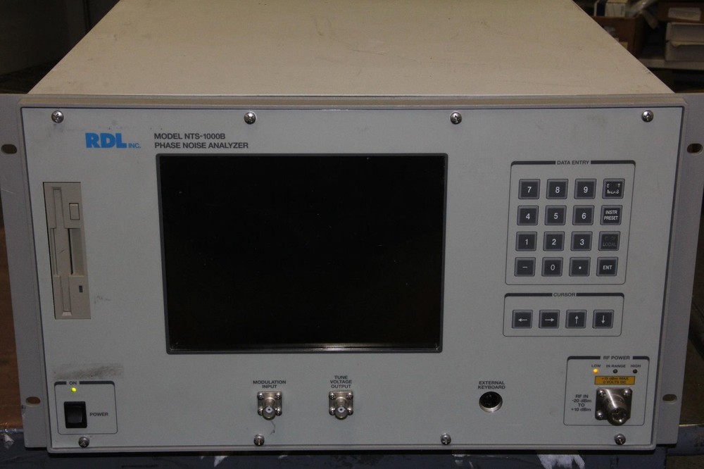 RDL NTS-1000B Phase Noise Analyzer NO DISPLAY