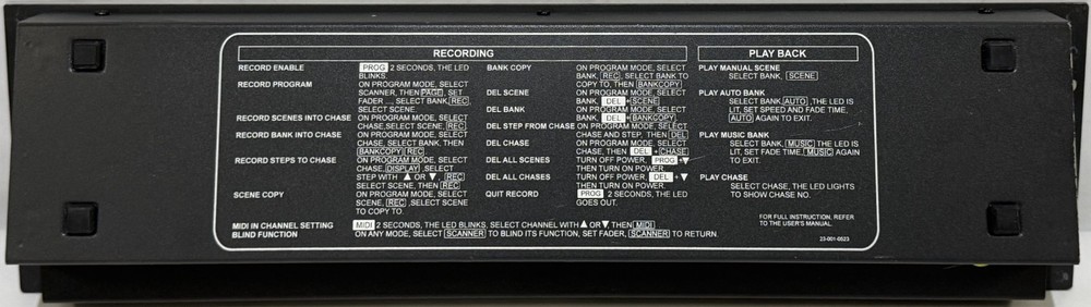 American DJ DMX Operator 192 Channel Lighting Controller