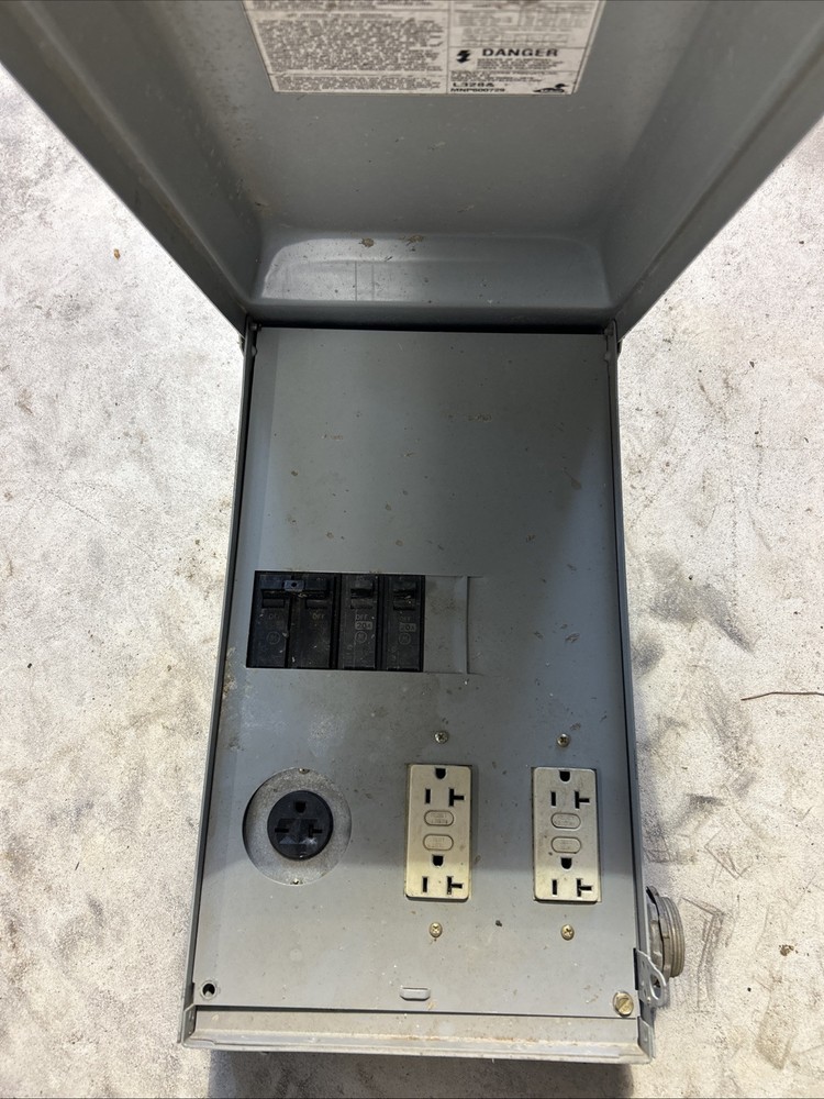 Construction Temporary Power Panel