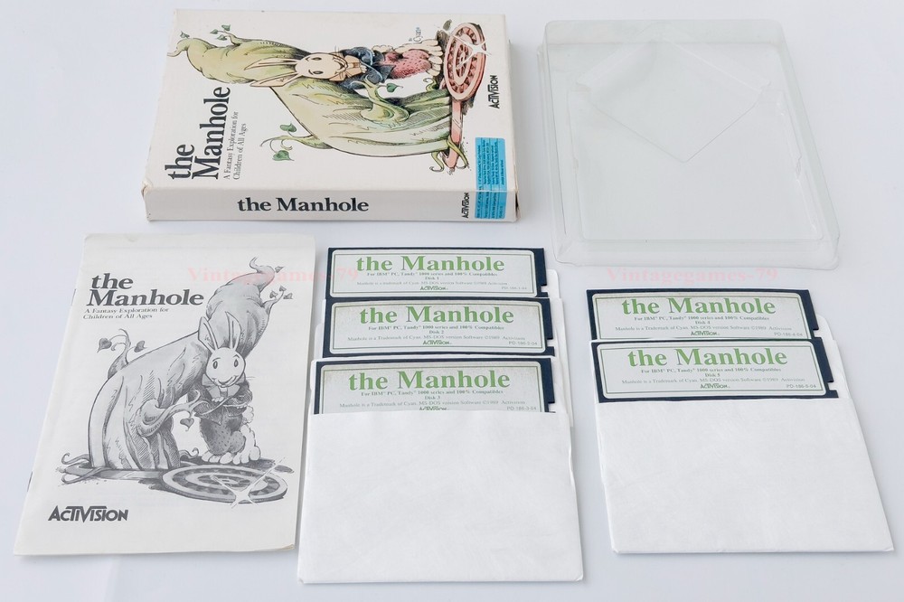 The Manhole - Activision - 1989 / IBM PC