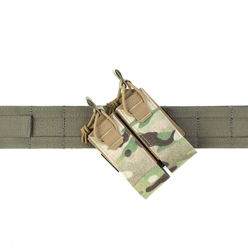 45 Degree Tactical Belt Molle Converter Plate Double Mag Bag Panel Platform