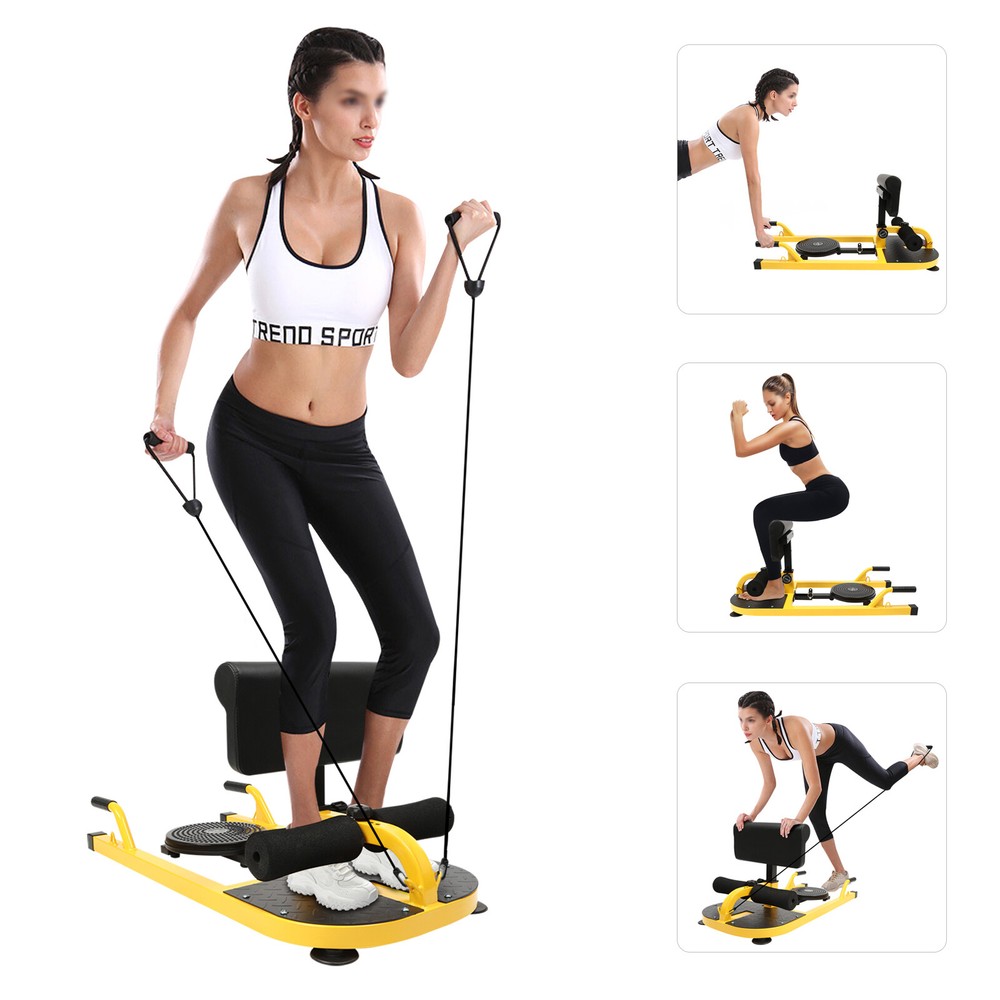 Squat Machine Exercise Squat Stretching Fitness Deep Squat Bench Loading 220lbs