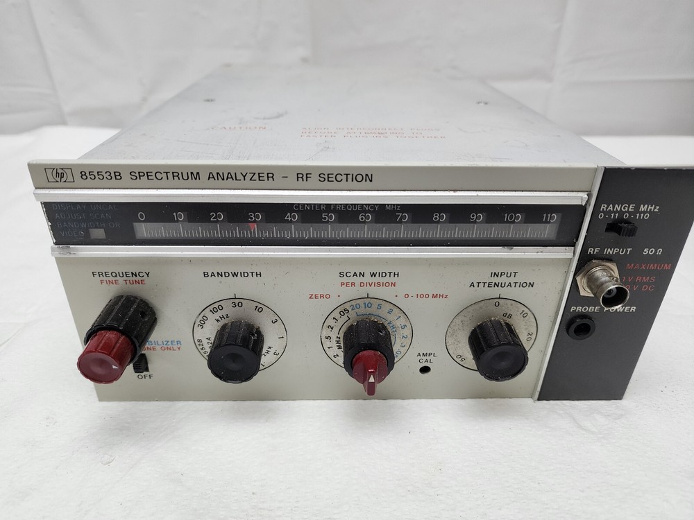 HP 8553B Spectrum Analyzer - RF Section