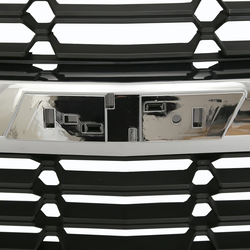 for 2016-2018 Chevy Chevrolet Silverado 1500 Front Upper Grille Chrome Grill New