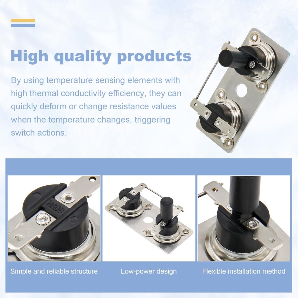 232306 RV Water Heater Thermostat Switch Compatible with silver normal