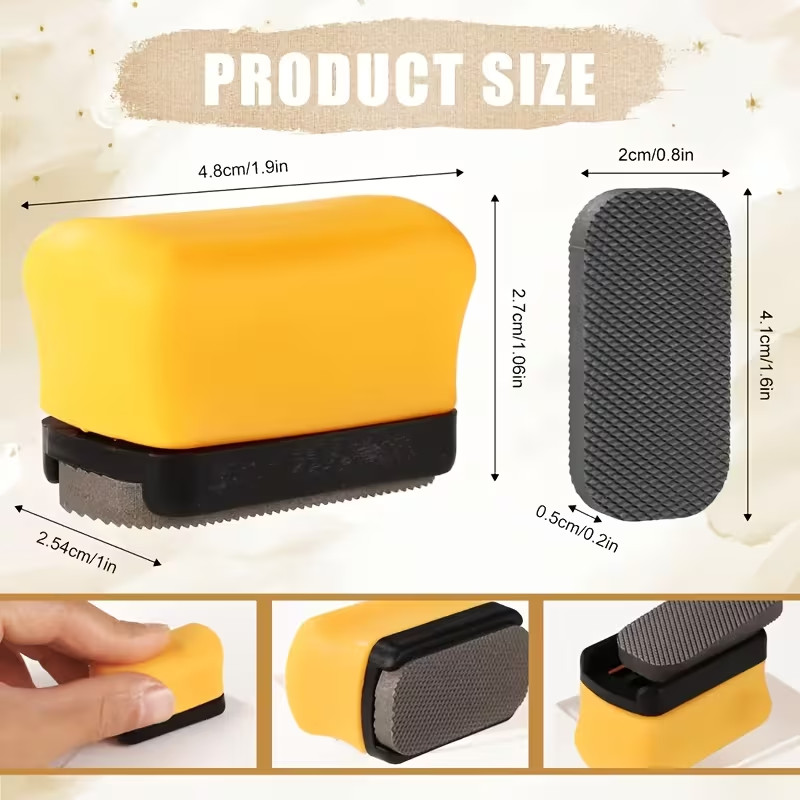 Denibbing File with Handheld Device, Double-Sided Grinding Mini Tools Car Paint