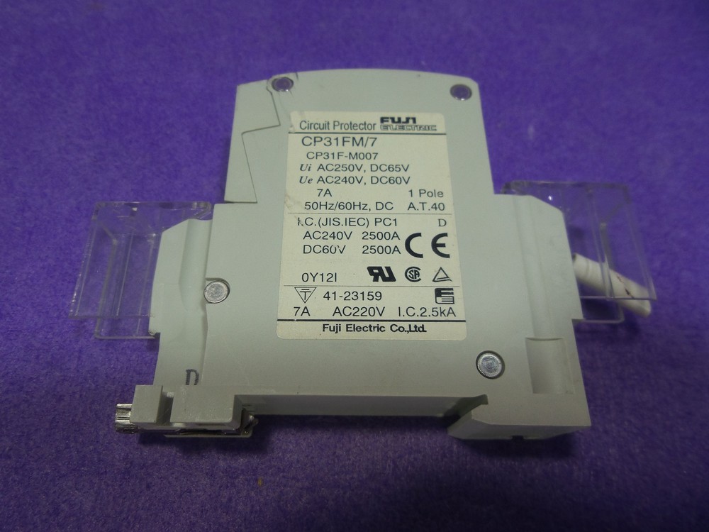 Fuji Electric CP31FM/7 Circuit Protector,USED