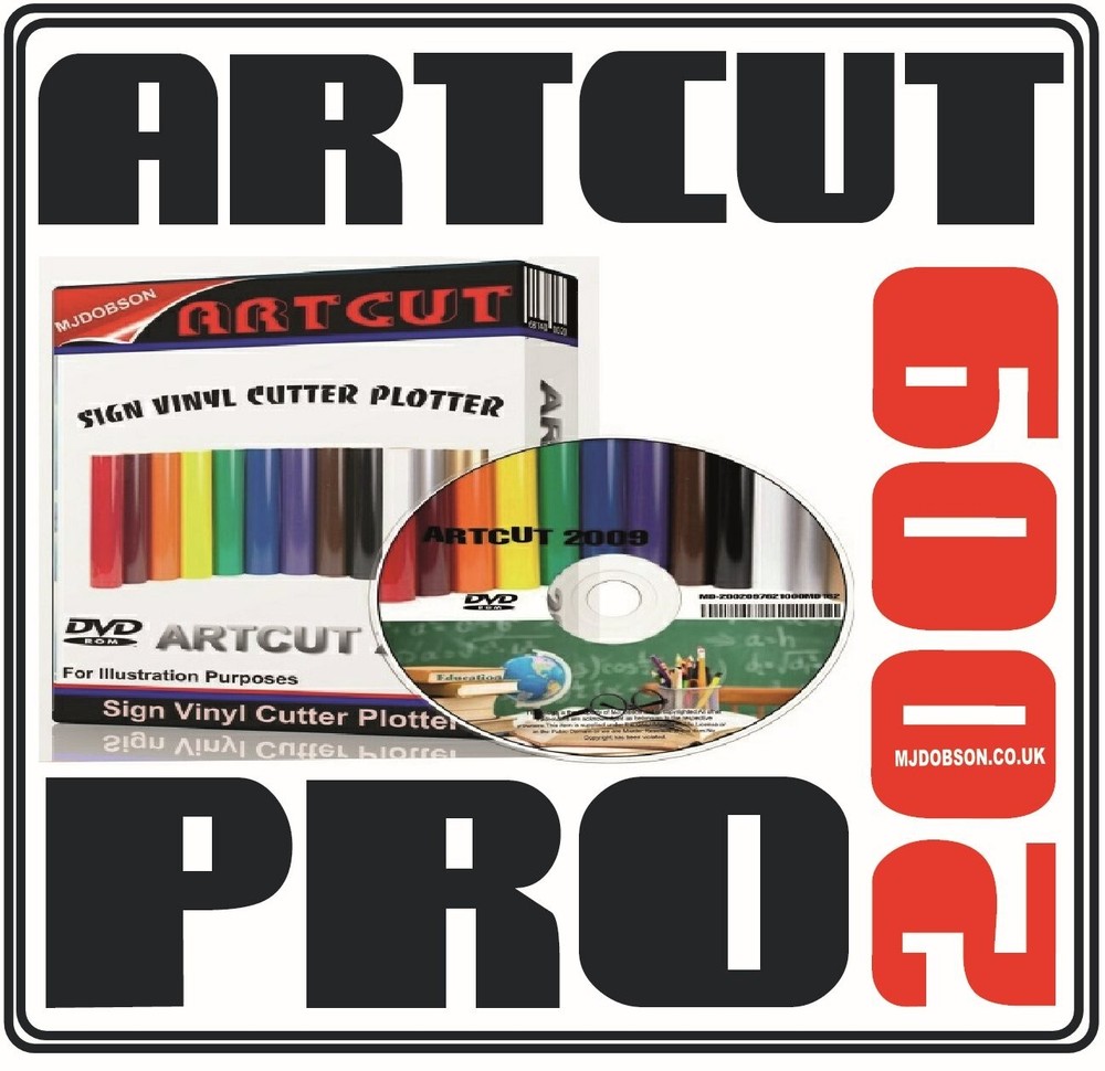 ARTCUT 2009 Software for Vinyl Cutter Plotter - PRO SIGN MAKING
