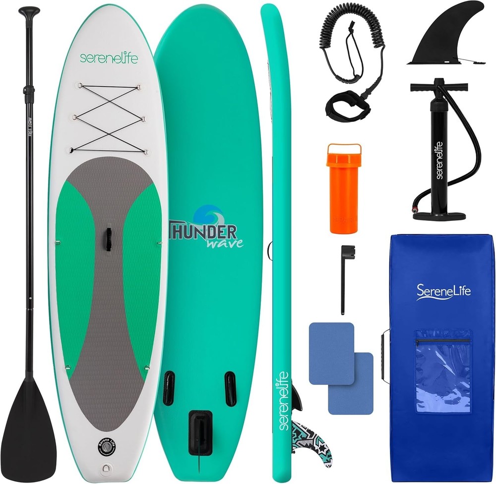 Easy-to-Setup Inflatable SUP Board - Ultimate Stability