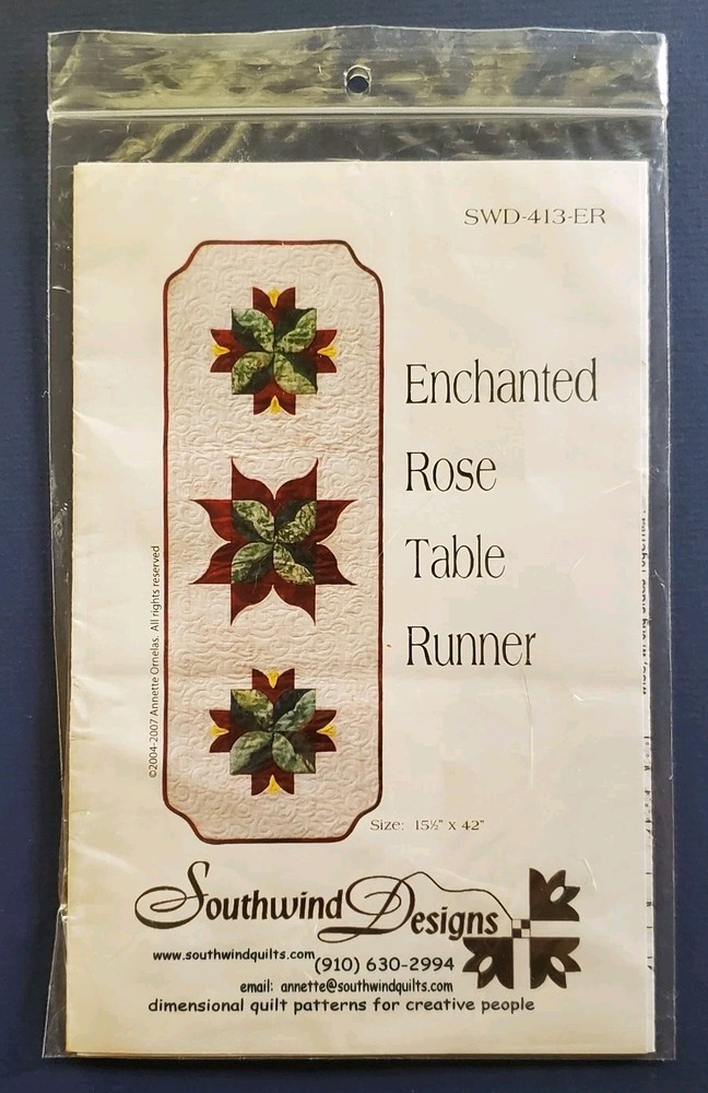 ENCHANTED ROSE Runner By Southwind Designs