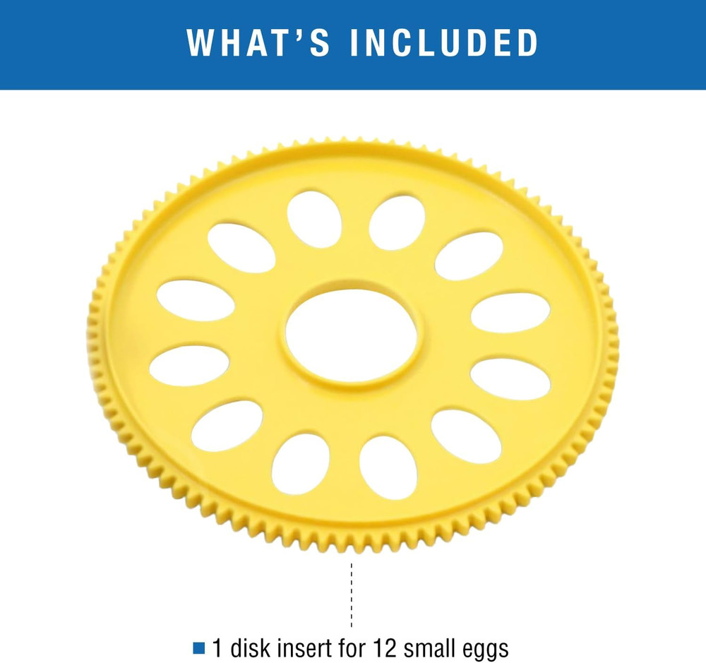Small Egg Insert Optional Accessory for Mini Advance Incubator System, Fits 12 P