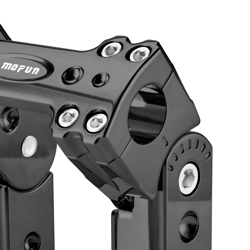 6" Tall Adjust Pullback Handlebar Riser 1" Clamp for Harley Sportster 1200 883