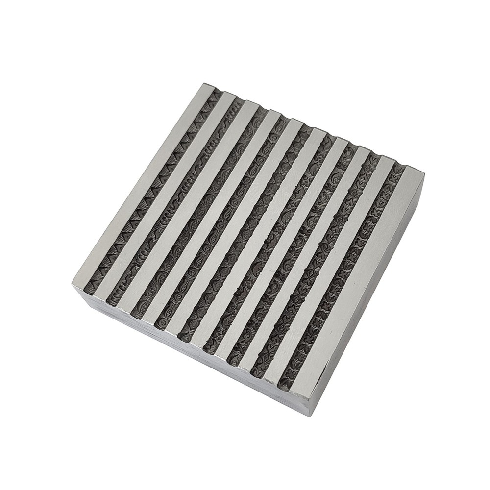 Design #1 Wire Impression Die 8 in 1 Pattern Wire Die | Wire Making