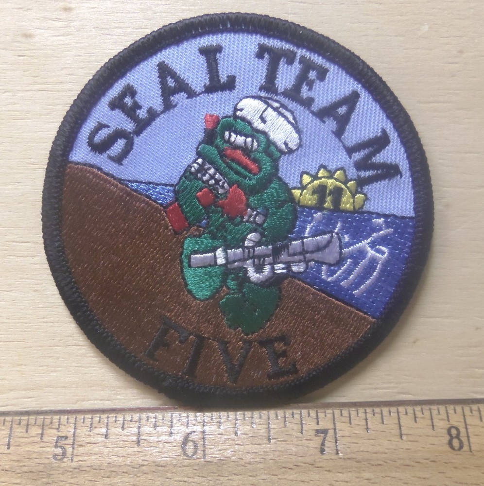 US Navy - Seal Team Five Embroidered Patch