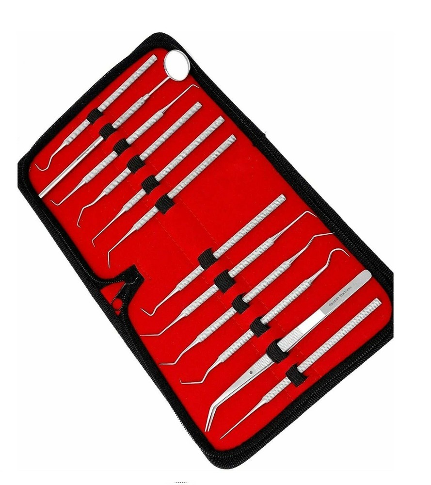 12 Pcs Straight, Single, Short Double, Long Double, Triple and Hook Tips 5.5"-6"