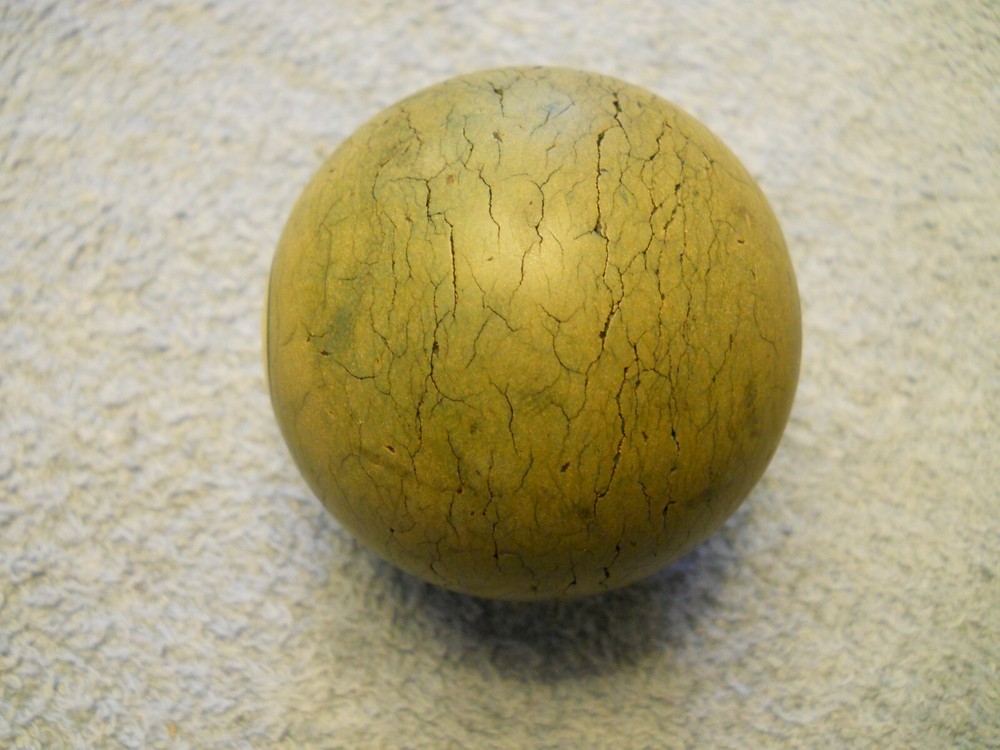 Vintage Clay Billiard Ball- #6