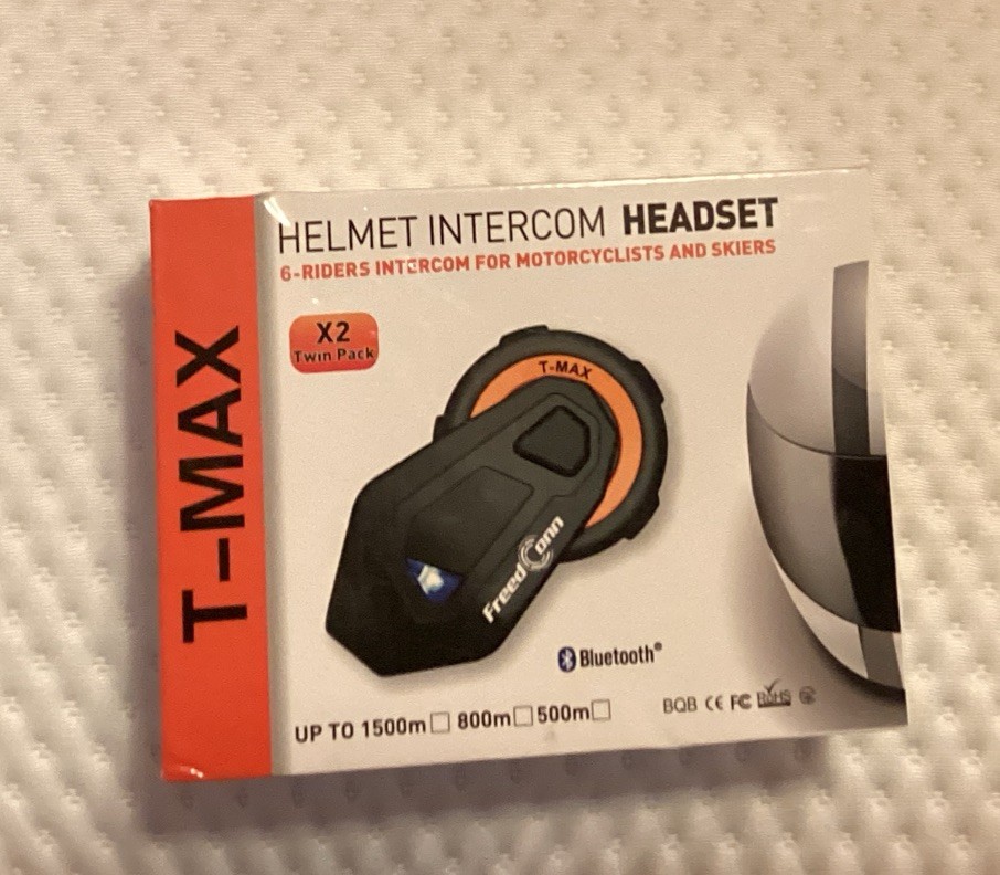 Helmet Intercom Headset Twin Pack