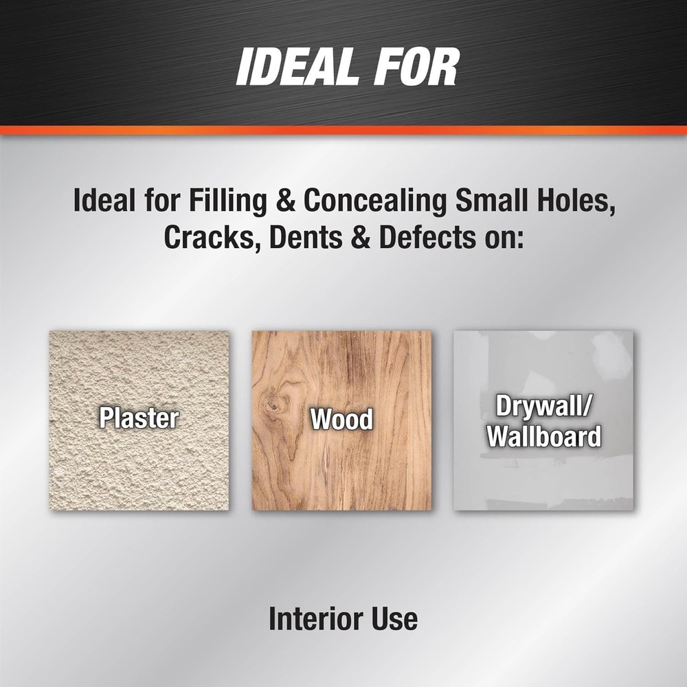 White spackling paste for wall repair