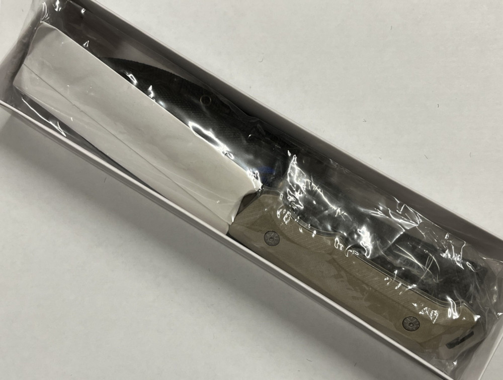 Colt Fixed Blade Knife Handle Stonewashed Blade Sheath CT656-NIB
