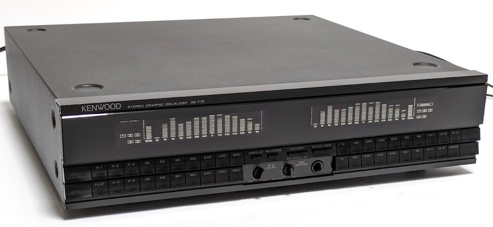 KENWOOD GE-7 (GE-5000 GE-77E equivalent） Graphic Equalizer 2ch Spectrum Analyzer