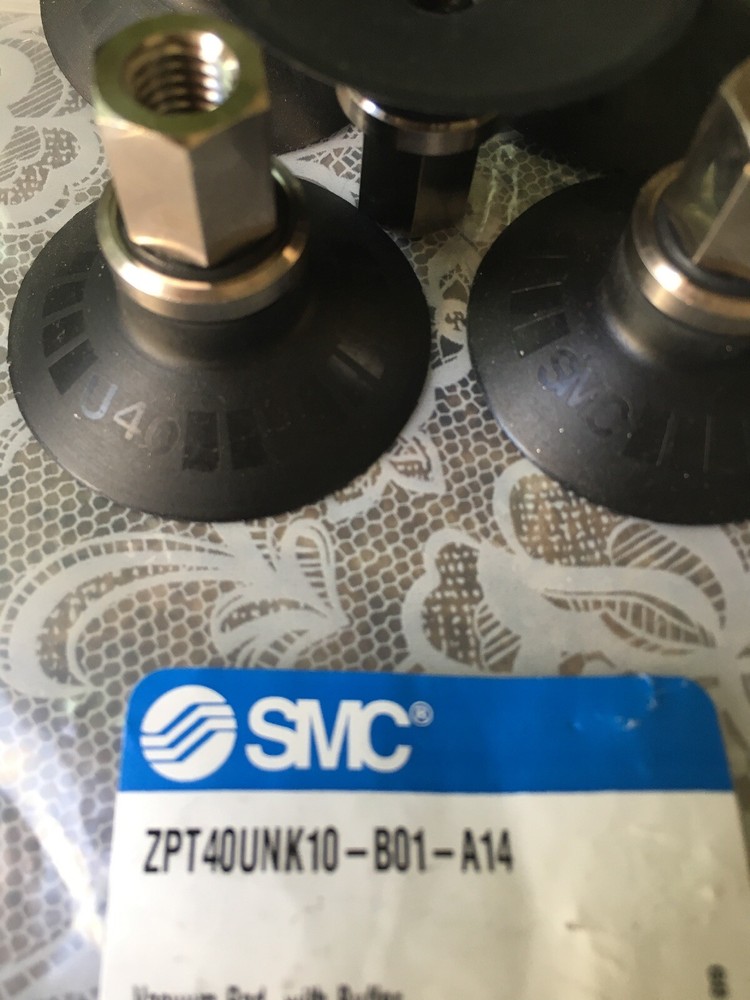 SMC ZPT40UNK10-B5-A14 Vacuum Pad Buffer Vertical Entry10mm Stroke 40mm Pad