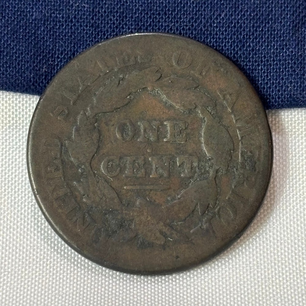 1827 Large Cent Coronet Head