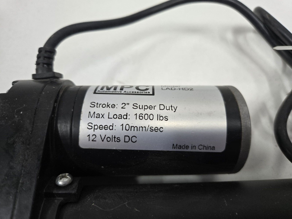 MPC Actuator 2" Stroke Super Duty 12 Volts