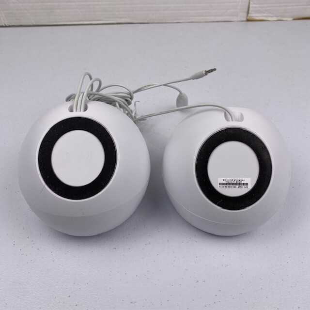 White Creative USB Wired Speakers MF1680