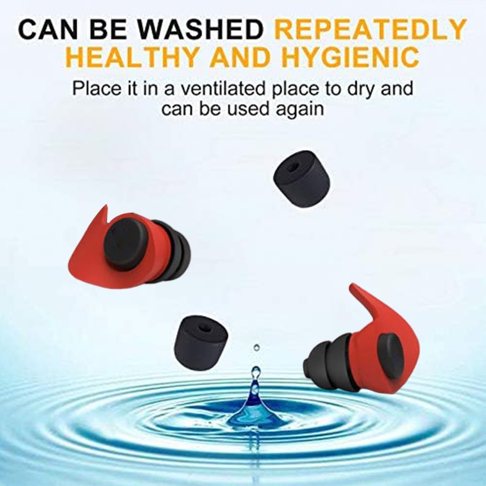 Super soundproof earplug for Side Sleeper Multipurpose Noise Cancelling Earplugs