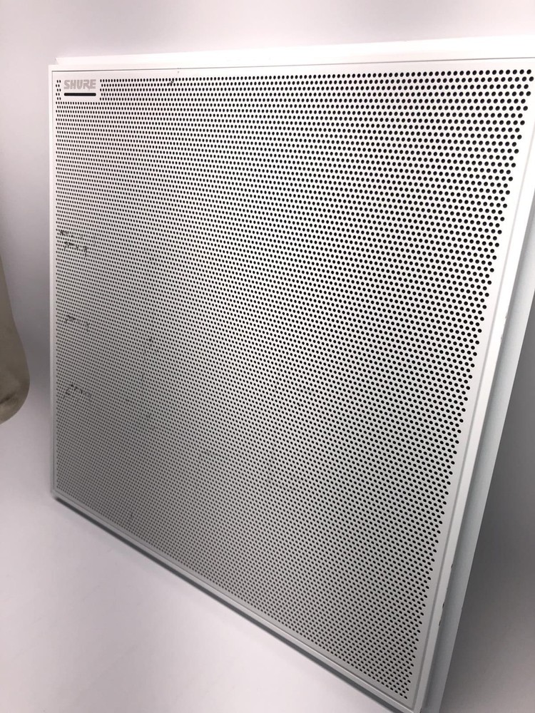 Shure MXA920W-S Microflex Advance Square Ceiling Array Microphone with Dante