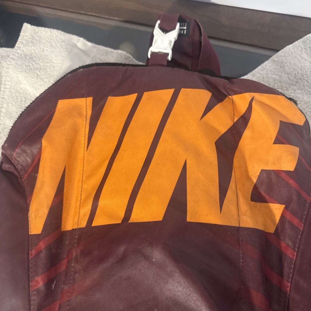 Nike Maroon Engineered Carry System Softball Baseball Backpack Bag