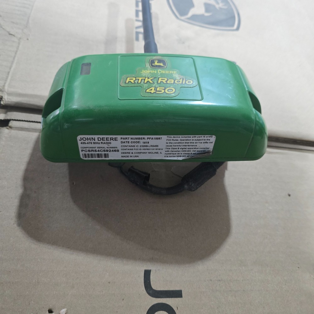 John Deere Starfire 450mhz RTK