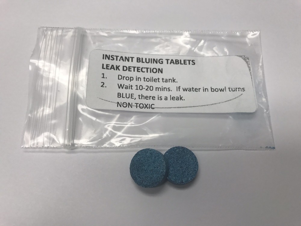 Leak Detecting Dye Tablets for Toilet Tanks 2 Pack